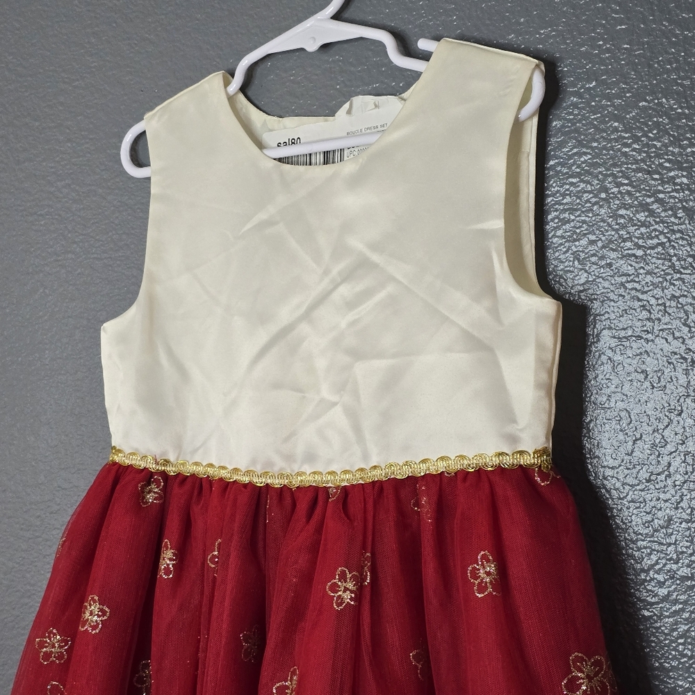 Blueberi Boulevard girl Christmas dress. Size 6x Nwot. - Picture 3 of 6